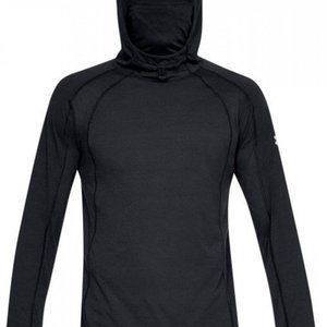 UA RUSH™ Compression Scuba Sz L Black Hoodie